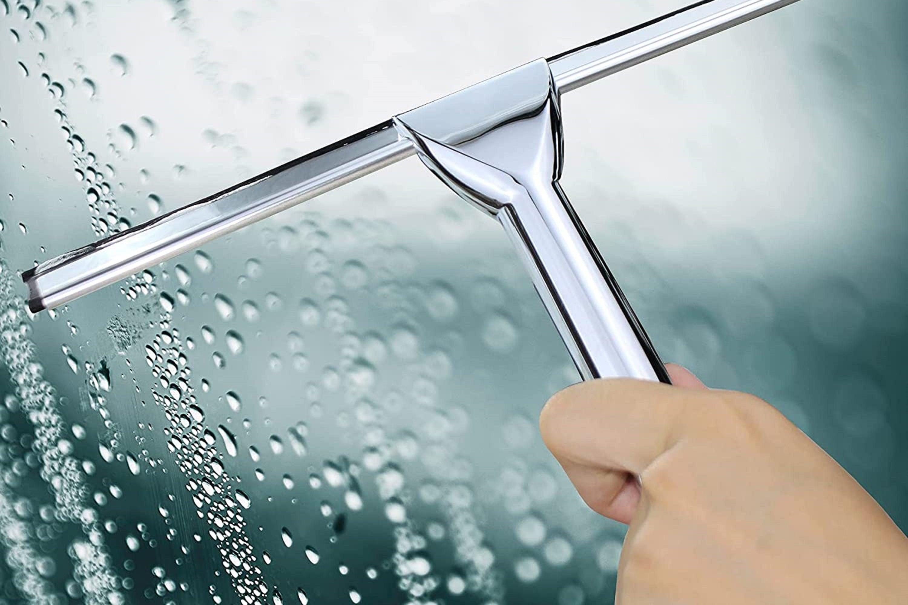Telescopic Car Side Mirror Squeegee Car Rearview Mirror Glasss Wiper  Cleaner AU 