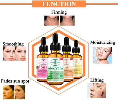 Serum 99% Vitamin E Collagen Face Whitening Lifting Smoothing Oil Control Acne Perfecting Primer 4 Type