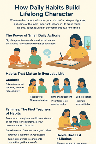 How Daily Habits Build Lifelong Character