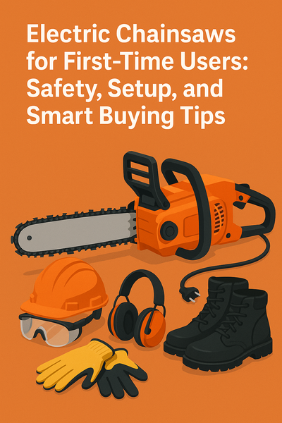 Electric Chainsaws for First-Time Users: Safety, Setup, and Smart Buying Tips