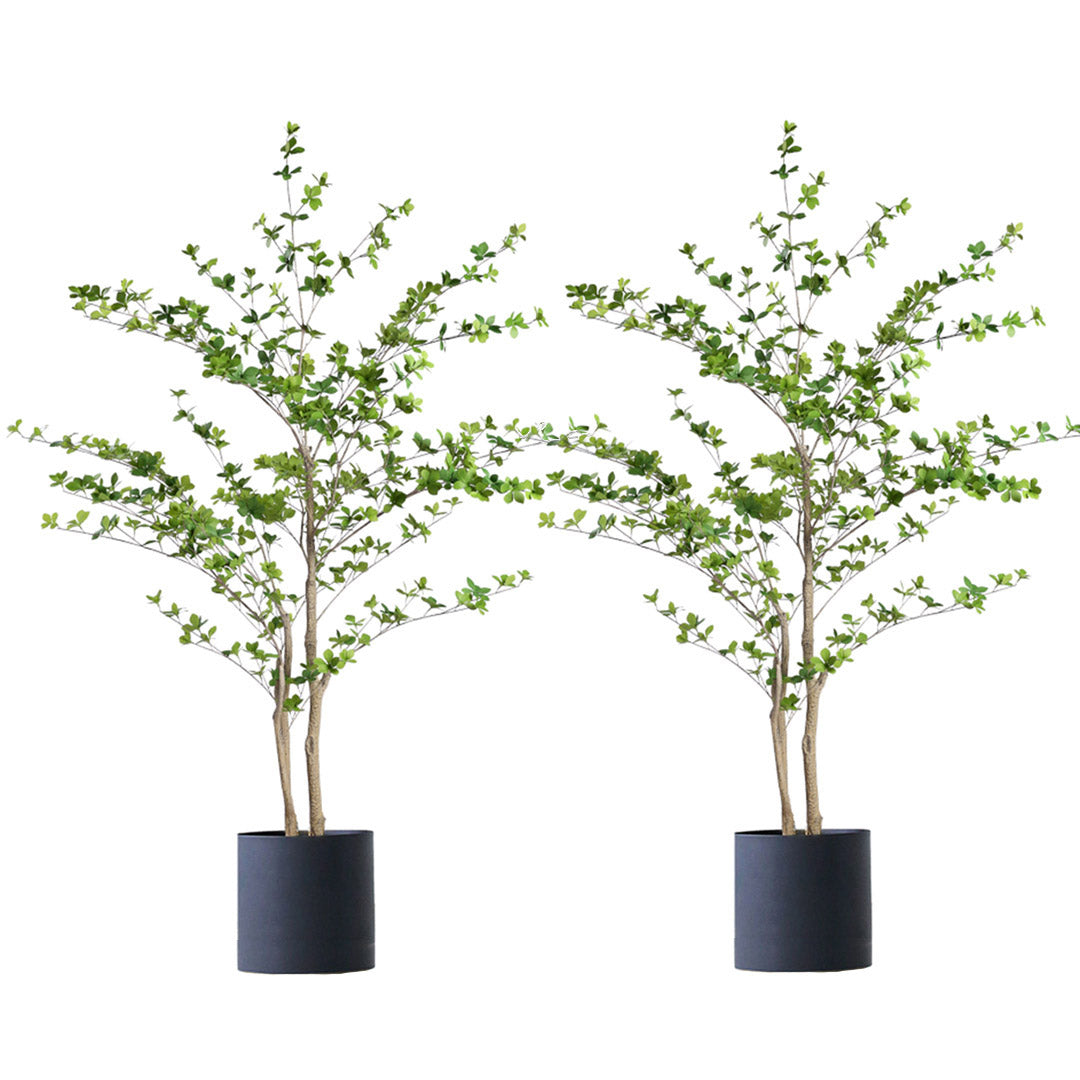 SOGA 2X 150cm Green Artificial Indoor Watercress Tree Fake Plant Simul