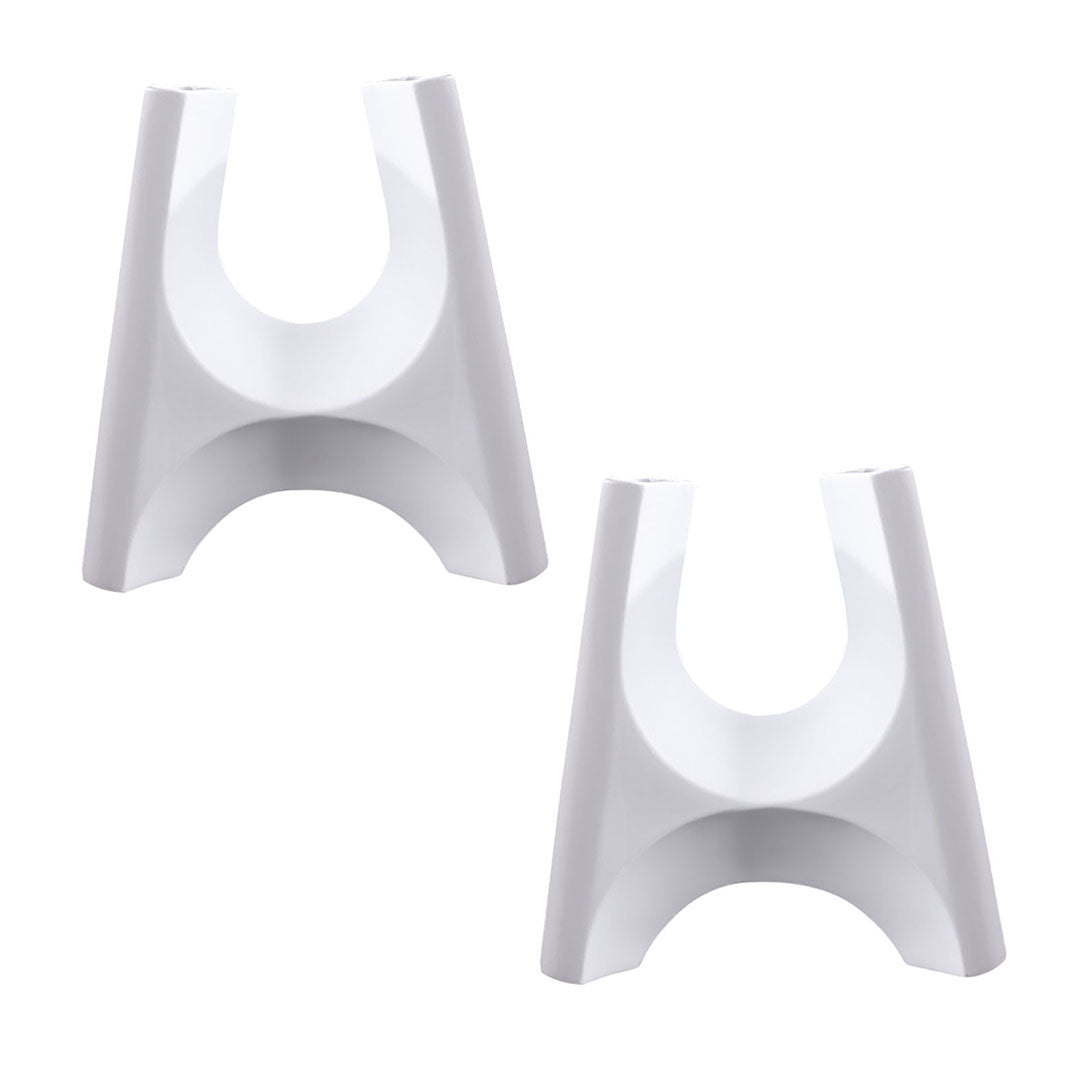 SOGA 2X 31x32cm Ornament Modern Minimalist Bottle Holder Stylish Cylindrical Stand and Plant Pots for Home Décor