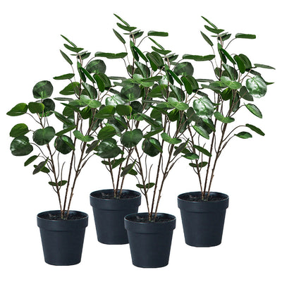 SOGA 4X 95cm Artificial Tree Indoor Nordic Style Artificial Tree Potted Simulation Tree, Home Decor
