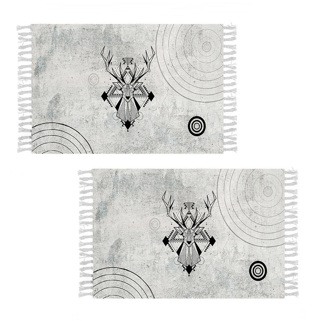 SOGA 2X 90cm Woven Minimalist Bedroom Area Rug Carpet Home Decor