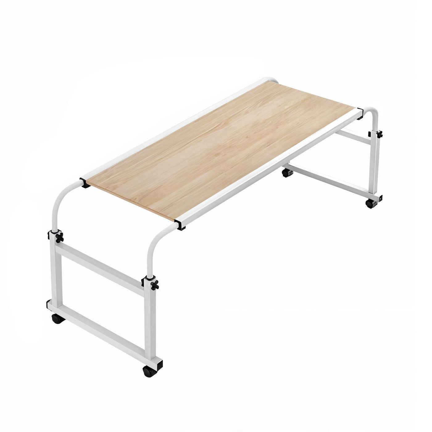 SOGA 120x45cm Bed Laptop Desk/Table with Movable Wooden Cross for Versatile Home Office