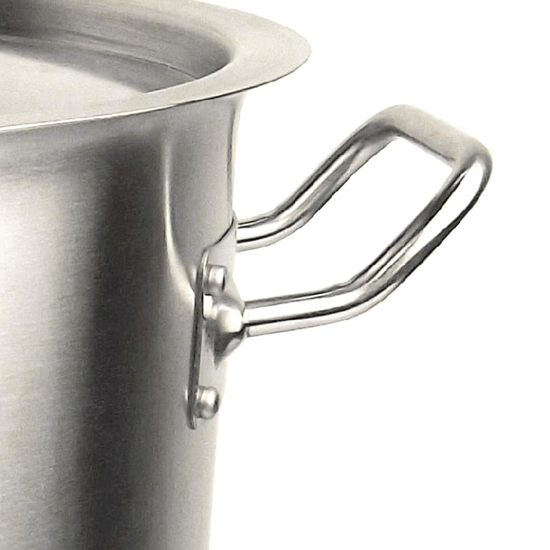 SOGA Stock Pot 58Lt Top Grade Thick Stainless Steel Stockpot 18/10