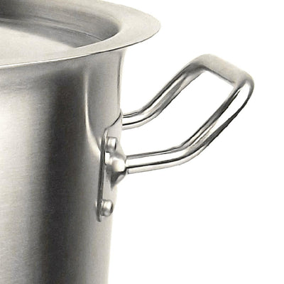 SOGA Stock Pot 58Lt Top Grade Thick Stainless Steel Stockpot 18/10