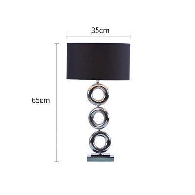 SOGA 4X Simple Industrial Style Table Lamp Metal Base Desk Lamp