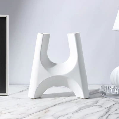 SOGA 31x32cm Ornament Modern Minimalist Bottle Holder Stylish Cylindrical Stand and Plant Pots for Home Décor