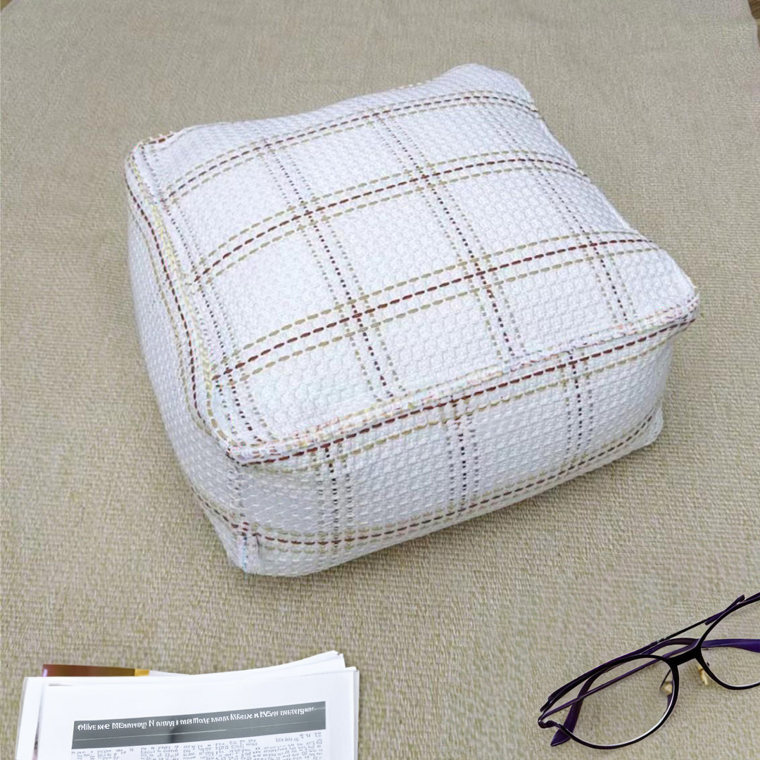 SOGA 2X 40cm Pouf Soft Polyester Fiber Pillow with EPP Particle Insert Home Decor