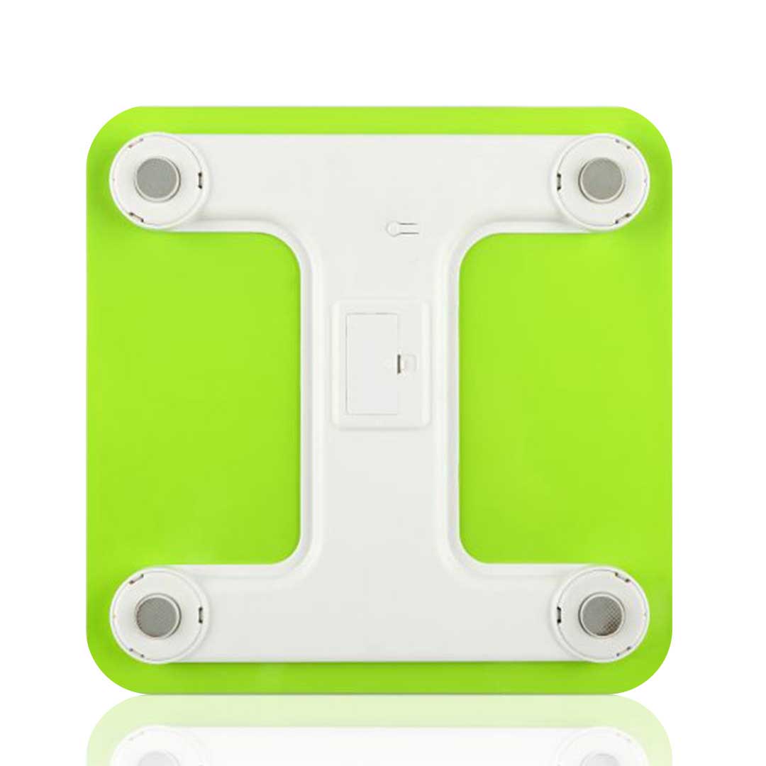 SOGA 2X 180kg Digital Fitness Weight Bathroom Gym Body Glass LCD Electronic Scales Green
