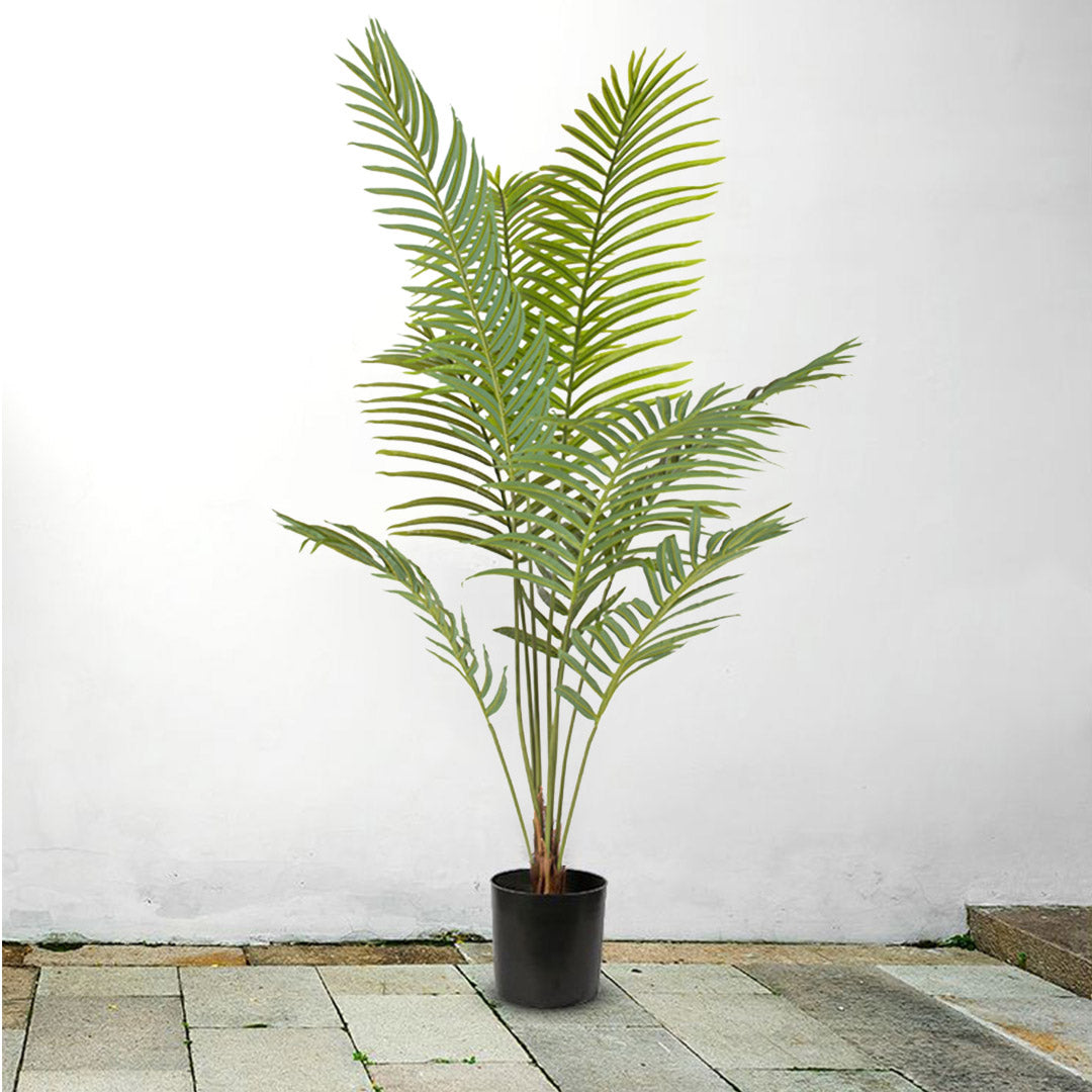 SOGA 4X 180cm Green Artificial Indoor Rogue Areca Palm Tree Fake Tropical Plant Home Office Decor