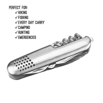SOGA Multi Function Army Knife Tool Swiss Style 103