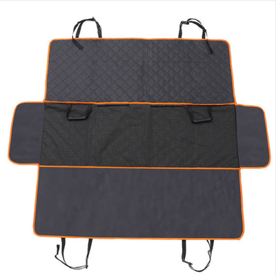 SOGA 600D Oxford Cloth Waterproof Dog Car Cover Back Seat Protector Hammock Pet Mat Black