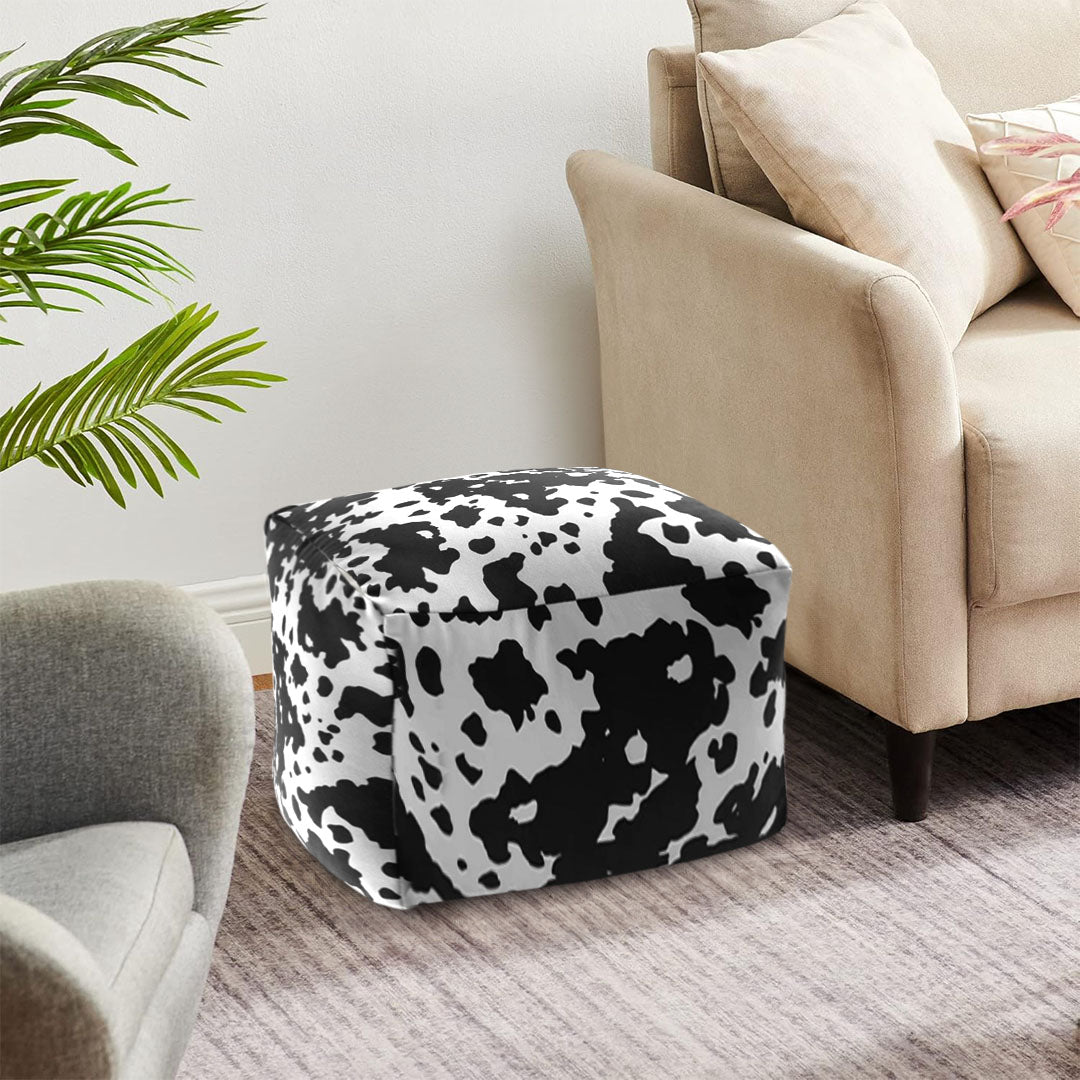 SOGA 55x35cm Squared Soft Pouffe Seat Cushion Elegant Home Accent Décor Stylish Footstool