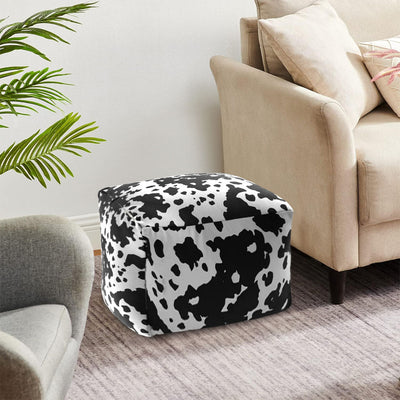 SOGA 55x35cm Squared Soft Pouffe Seat Cushion Elegant Home Accent Décor Stylish Footstool