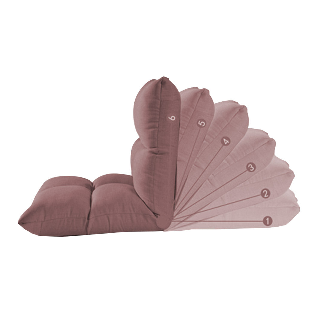 SOGA 4X Lounge Floor Recliner Adjustable Lazy Sofa Bed Folding Game Chair Coffee