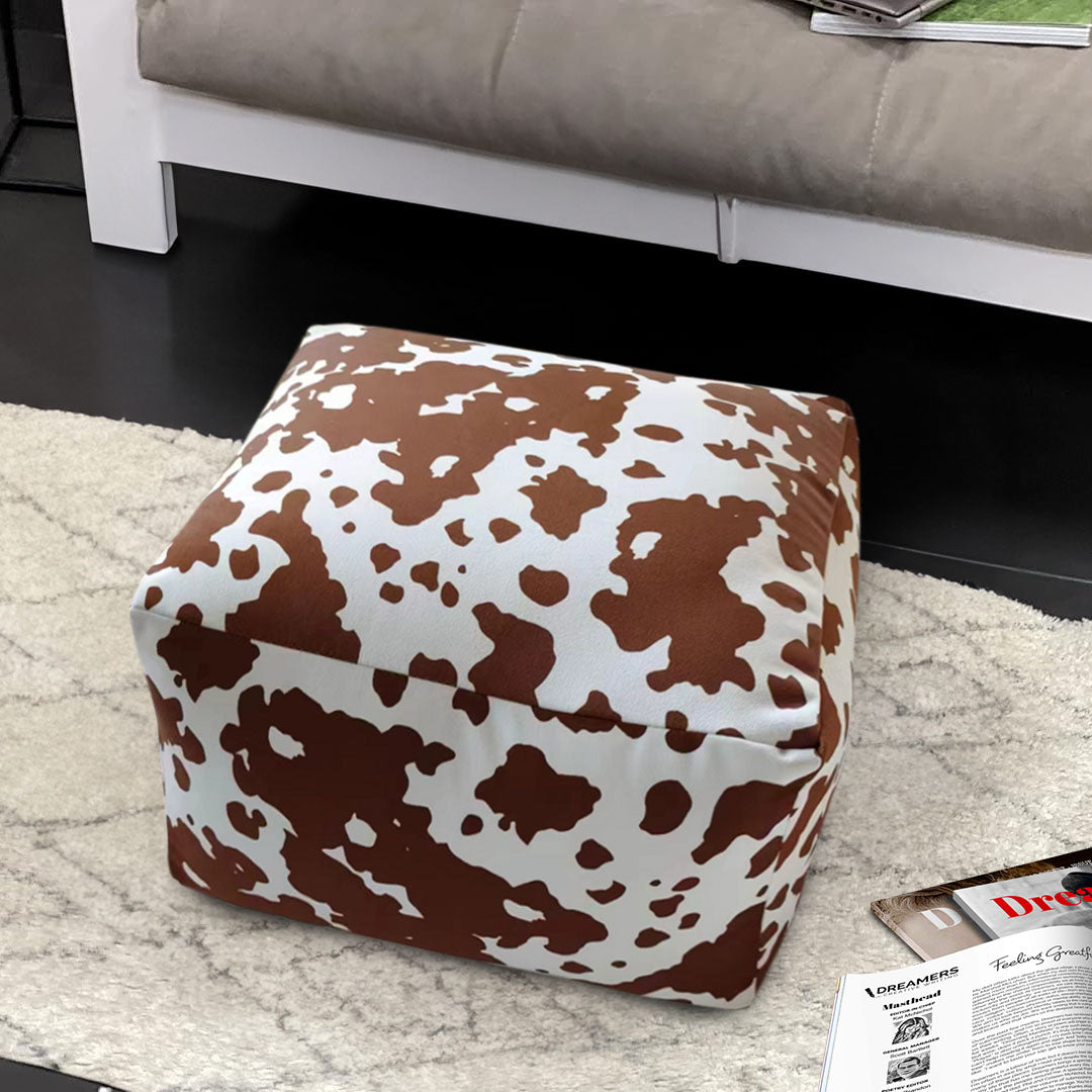 SOGA 55x35cm Squared Soft Pouffe Seat Cushion Elegant Home Accent Décor Stylish Footstool