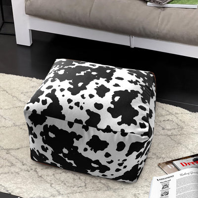 SOGA 55x35cm Squared Soft Pouffe Seat Cushion Elegant Home Accent Décor Stylish Footstool