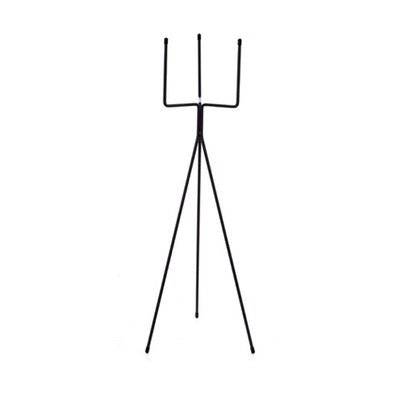 SOGA 4X 80cm Tripod Flower Pot Plant Stand with White Flowerpot Holder Rack Indoor Display