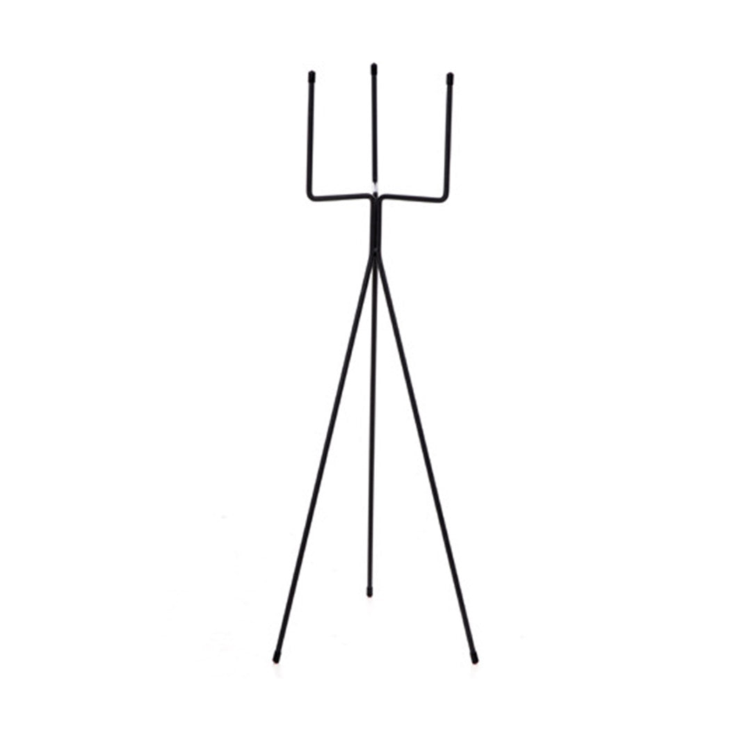 SOGA 4X 70cm Tripod Flower Pot Plant Stand with Pink Flowerpot Holder Rack Indoor Display