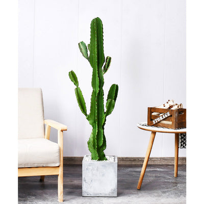 SOGA 4X 105cm Green Artificial Indoor Cactus Tree Fake Plant Simulation Decorative 6 Heads