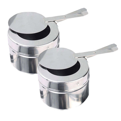 SOGA 6.5L Stainless Steel Double Soup Tureen Bowl Station Roll Top Buffet Chafing Dish Catering Chafer Food Warmer Server