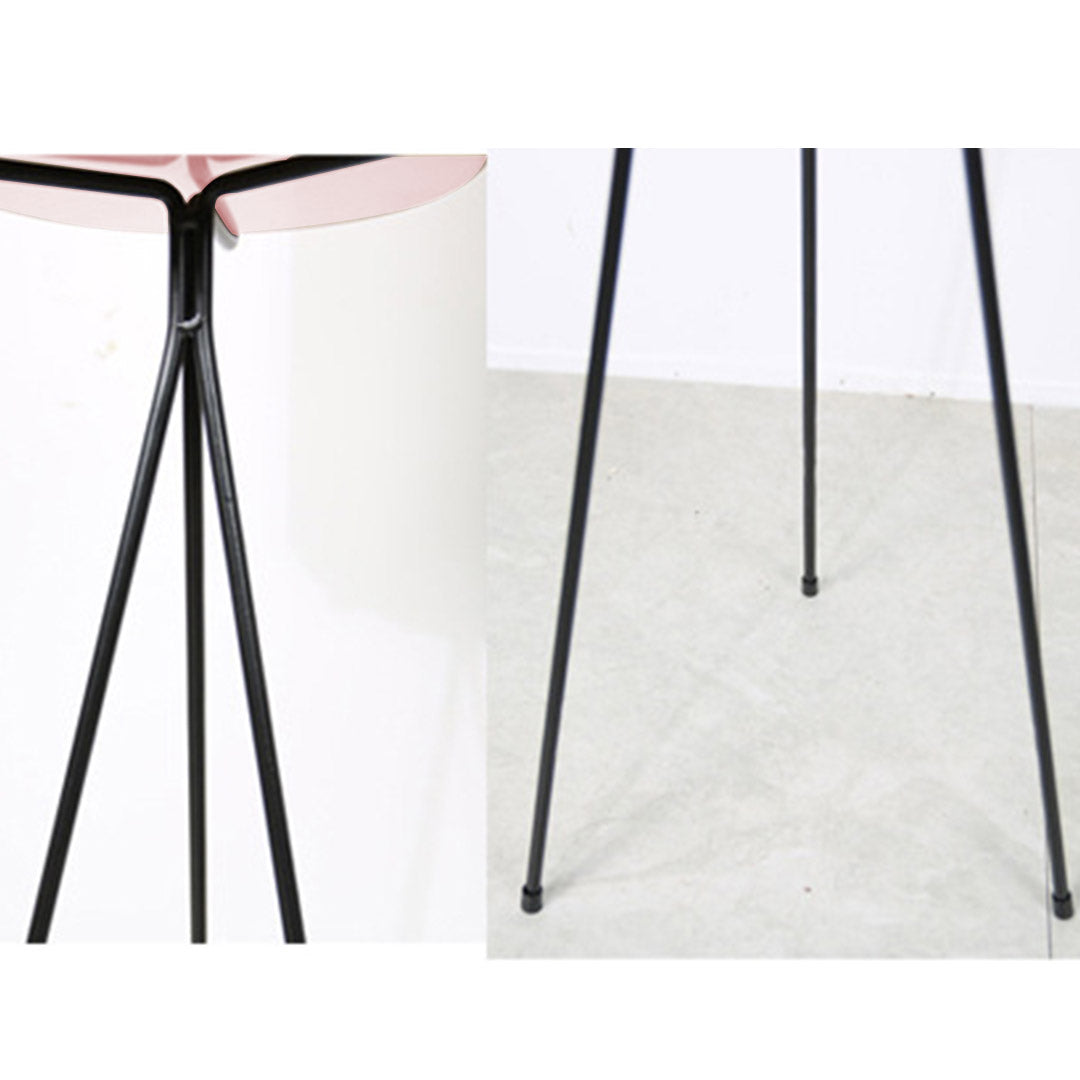 SOGA 2X 70cm Tripod Flower Pot Plant Stand with Pink Flowerpot Holder Rack Indoor Display