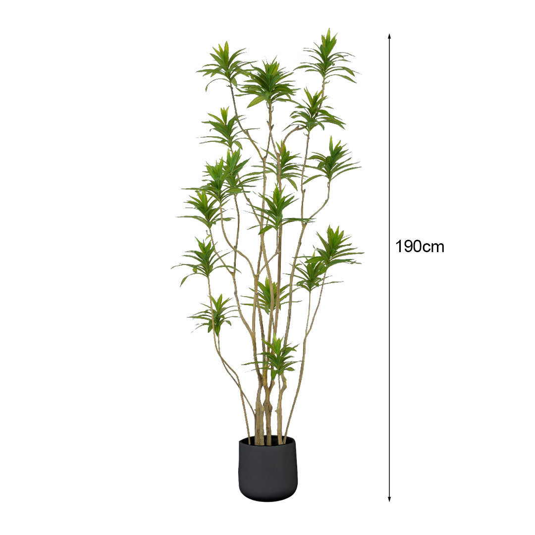 SOGA 2X 190cm Lily Bamboo Plant Tree Living Room Artificial Plant Home Accent Decoration