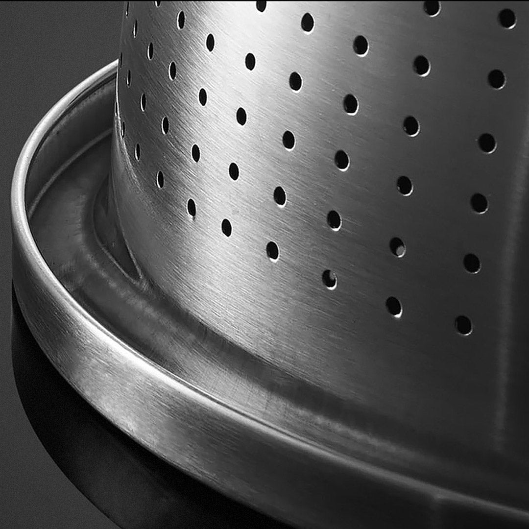 SOGA 2X Stainless Steel Nesting Basin Colander Perforated Kitchen Sink Strainer Set of 3