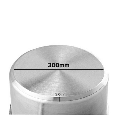 SOGA 21L 18/10 Stainless Steel Stockpot with Perforated Stock pot Basket Pasta Strainer