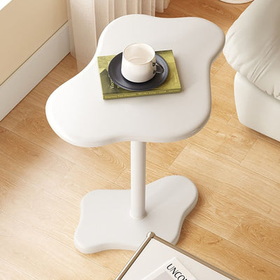 SOGA 42x28cm White Minimalist Cloud Shaped Table Durable Stylish Accent for Home Décor