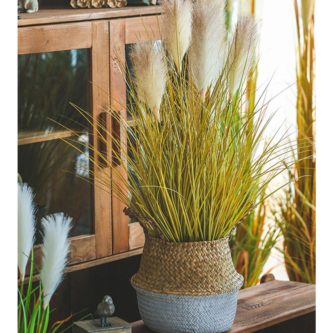 SOGA 4X 137cm Artificial Indoor Potted Reed Bulrush Grass Tree Fake Plant Simulation Decorative