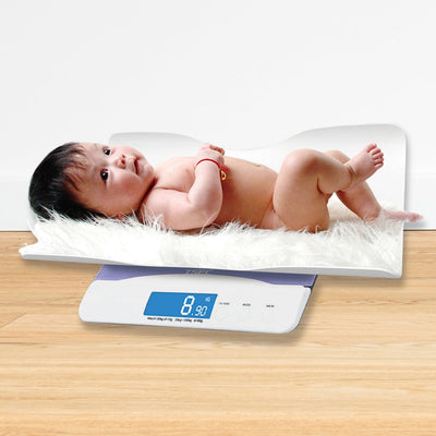 SOGA 100kg Digital Baby Scales Electronic LCD Display Paediatric Infant Weight Monitor