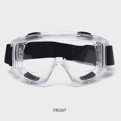 4X Clear Protective Eye Glasses Safety Windproof Lab Goggles Eyewear