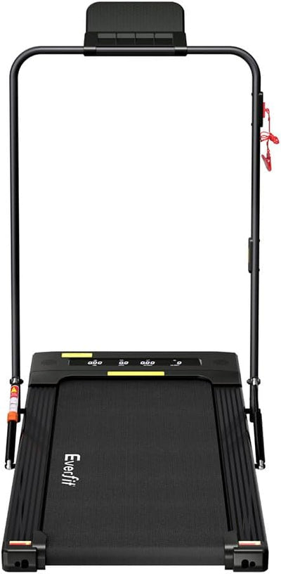 Everfit Walking Pad Under Desk Treadmill Electric Treadmills with 400mm Running Belt Exercise & Fitness Equipment Walking Running Jogging Machine with 14km/h Speed for Home Gym Training