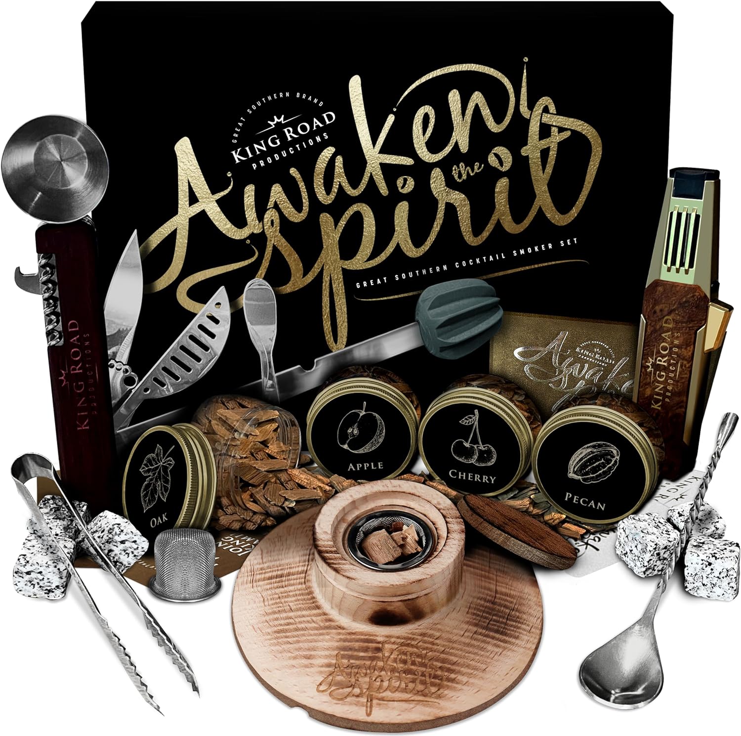 Premium Cocktail Smoker Kit Drink Infuser Set