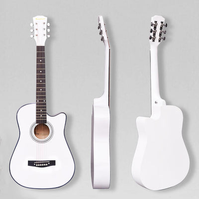 30 inch Classical Guitar Kits for Beginner Children's Wooden Guitar Adult Acoustic Guitar with Bag Capo Strap Picks Tuner 6 Nylon Strings