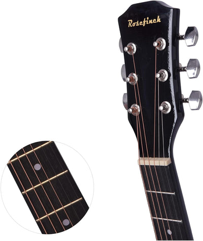 30 inch Classical Guitar Kits for Beginner Children's Wooden Guitar Adult Acoustic Guitar with Bag Capo Strap Picks Tuner 6 Nylon Strings