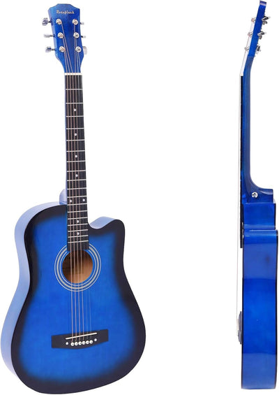 30 inch Classical Guitar Kits for Beginner Children's Wooden Guitar Adult Acoustic Guitar with Bag Capo Strap Picks Tuner 6 Nylon Strings
