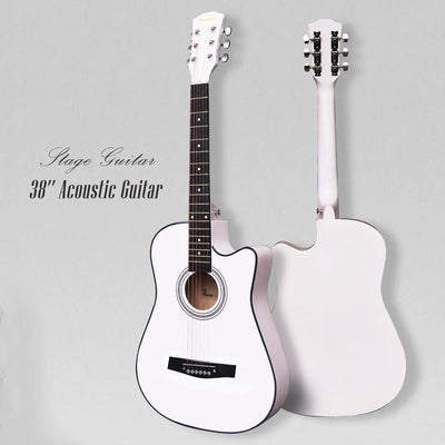 30 inch Classical Guitar Kits for Beginner Children's Wooden Guitar Adult Acoustic Guitar with Bag Capo Strap Picks Tuner 6 Nylon Strings