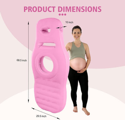 CozyMaternity Pregnancy Pillow Yoga Mat For Pregnant Women Inflatable Mat Mattress Pregnancy Maternity Body Bed Pillow Sleeping Mat