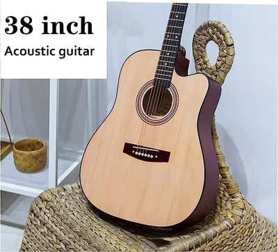 30 inch Classical Guitar Kits for Beginner Children's Wooden Guitar Adult Acoustic Guitar with Bag Capo Strap Picks Tuner 6 Nylon Strings