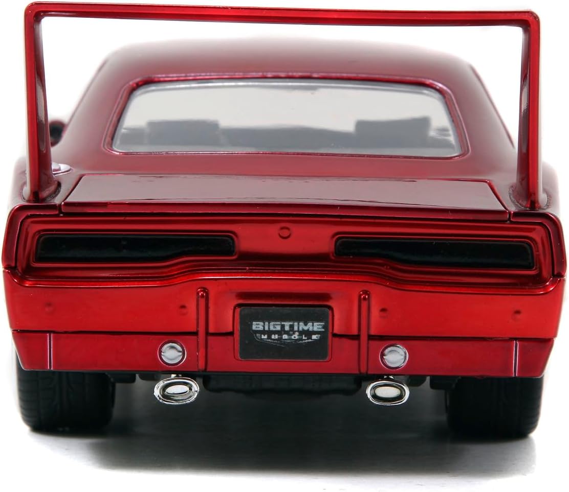 Toys Fast and Furious 1968 Dodge Charger Daytona 1:24 Scale Hollywood Ride Diecast Vehicle