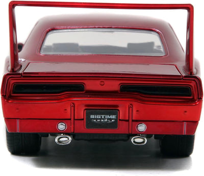 Toys Fast and Furious 1968 Dodge Charger Daytona 1:24 Scale Hollywood Ride Diecast Vehicle