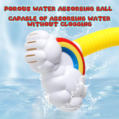 Bath Toys for Toddlers 1-3, Interactive Baby Bathtub with Spraying Water Feature,Cute Elephant Design,Shower Time Gifts for Boys and Girls