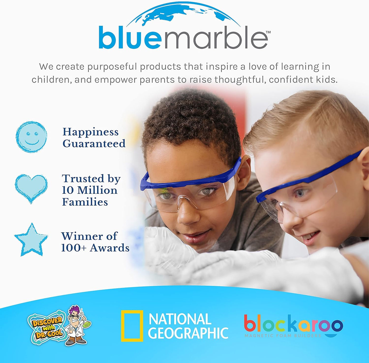 NATIONAL GEOGRAPHIC Premium Polished Stones - 2 Pounds of 3/4-Inch Tumbled Stones and Crystals Bulk, Arts and Crafts, Rock and Mineral Kit, Rocks for Kids, STEM Toys