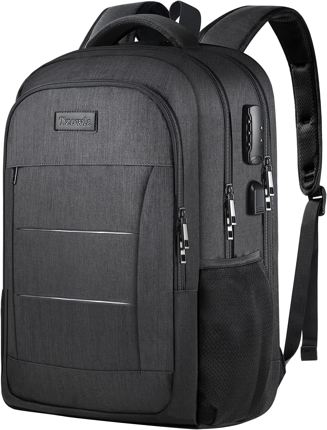 Travel Laptop Backpack Water Resistant Anti-Theft Bag with USB Charging Port and Lock 17.3 Inch Computer Business Backpacks for Women Men College School Student Gift,Bookbag Casual Hiking Daypack
