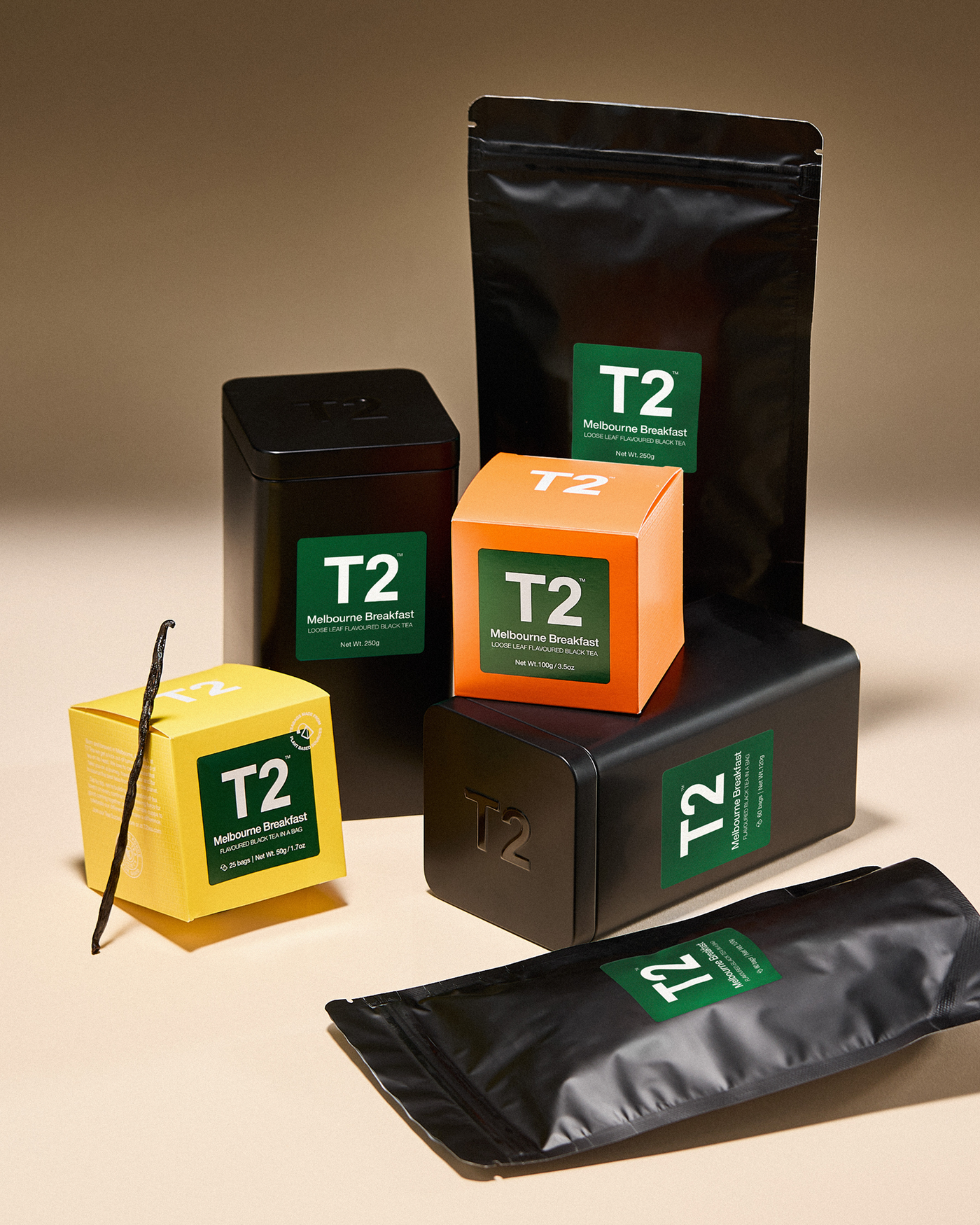 T2 Melbourne Breakfast 60 Tea Bag Refill Pack — T2 Tea | Voyage Collections