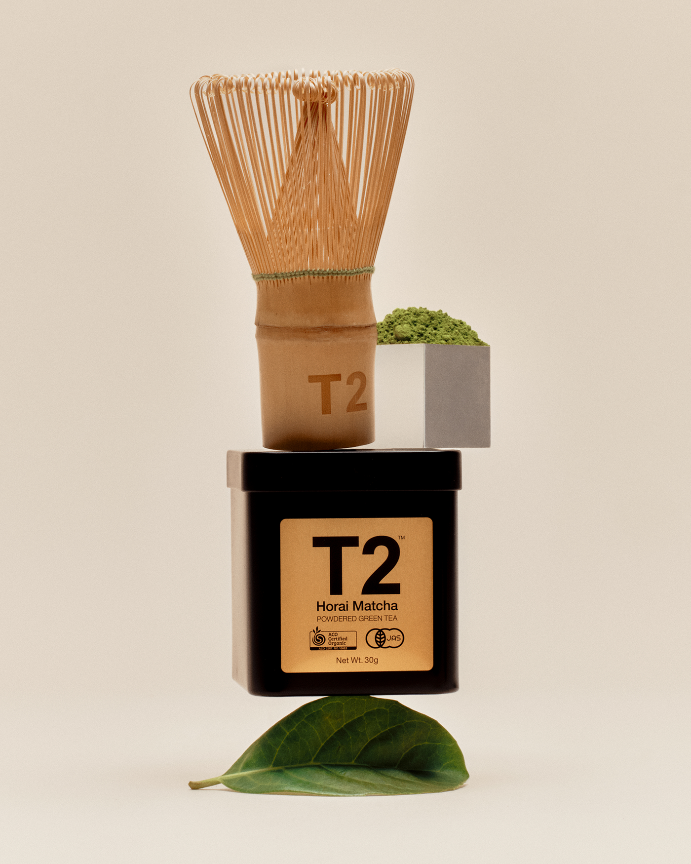 T2 Organic Matcha Powder Tin 30g — T2 Tea | Voyage Collections